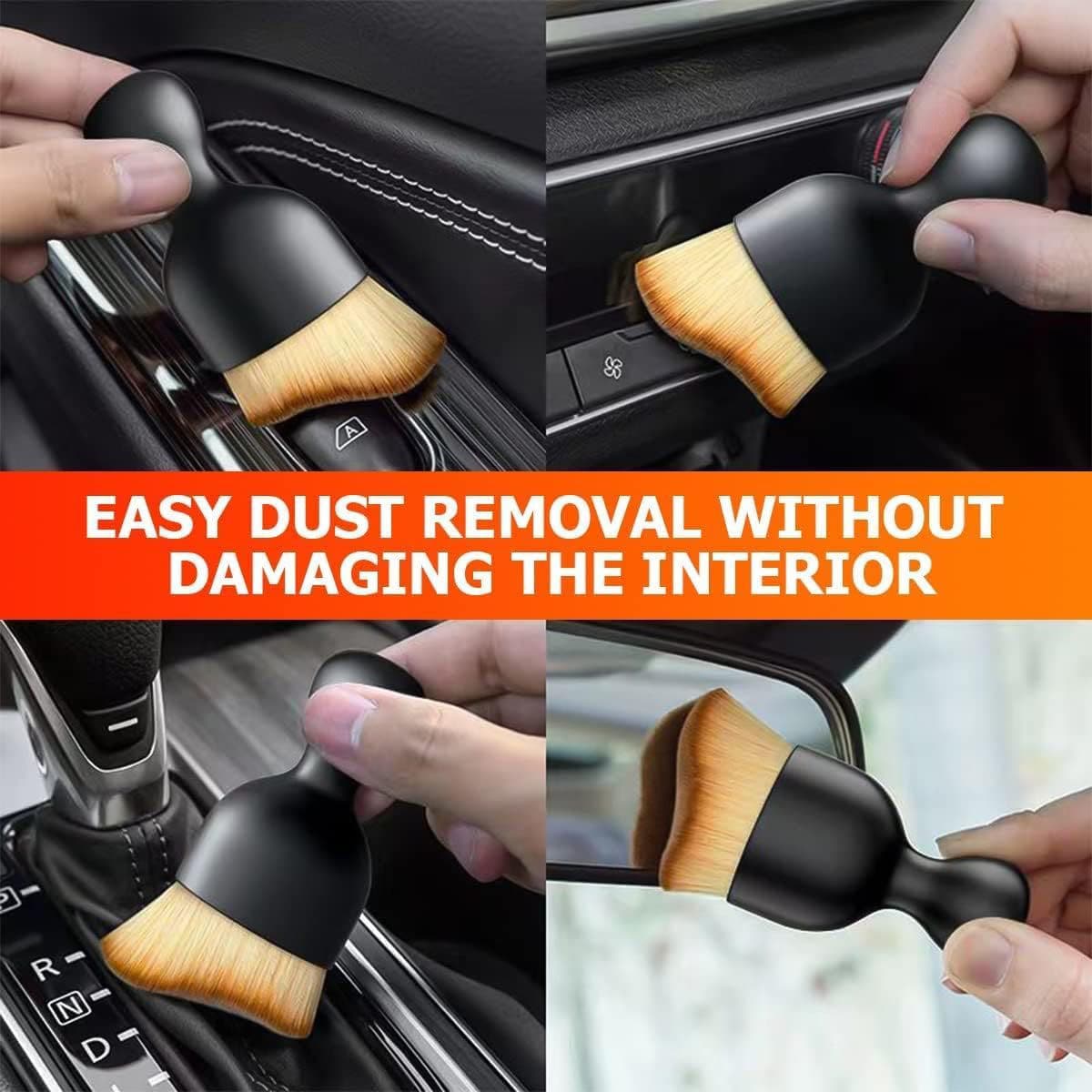 Car Interior AC Vents Cleaning Brush Soft Duster Interior Cleaning Detailing Accessories Dusting Tool for Automotive Accessory Car Cleaning Brush AC Vent (Mini car Brush). - Image 8