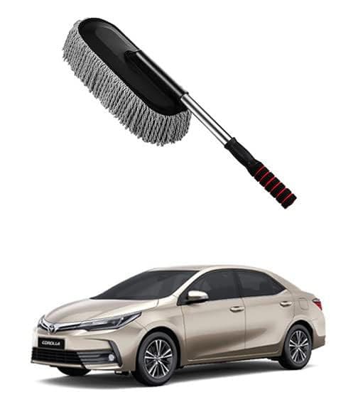 Soft Microfiber Car Duster with Extendable Handle – Scratch-Free, Lint-Free Cleaning Tool for Car Interiors & Exteriors – Washable & Reusable – Ideal for SUVs, Trucks, RVs, and Home Use - Image 5