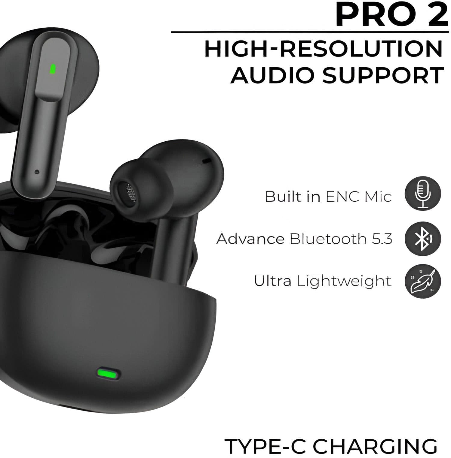 Atom 151 Bluetooth True Wireless (TWS) in Ear 30 Hours Playback|Low Latency|Voice Assistant|Powerfull bass|IPX4 (Splash & Sweat Proof) (Blue) - Image 3